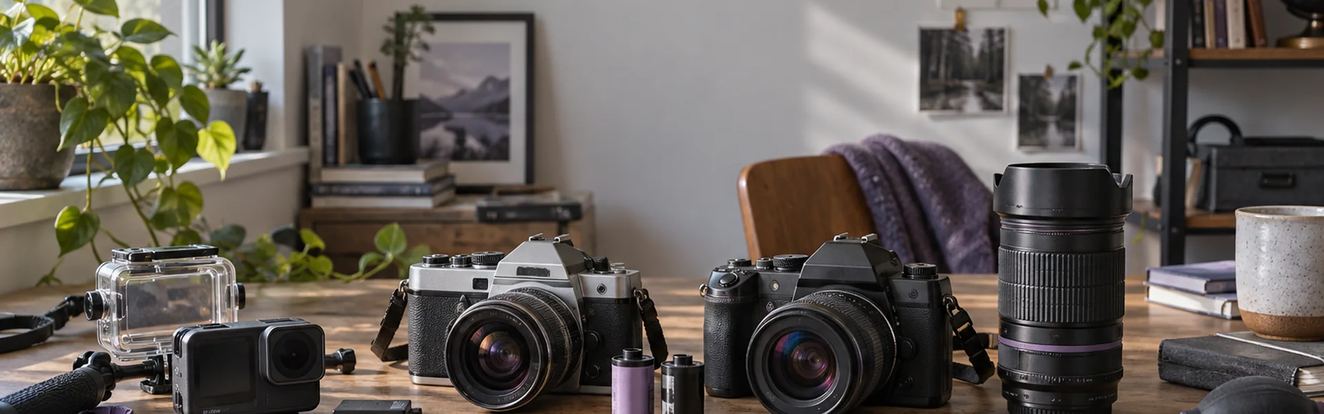 A fictional cameras environment with a broad quiet title zone