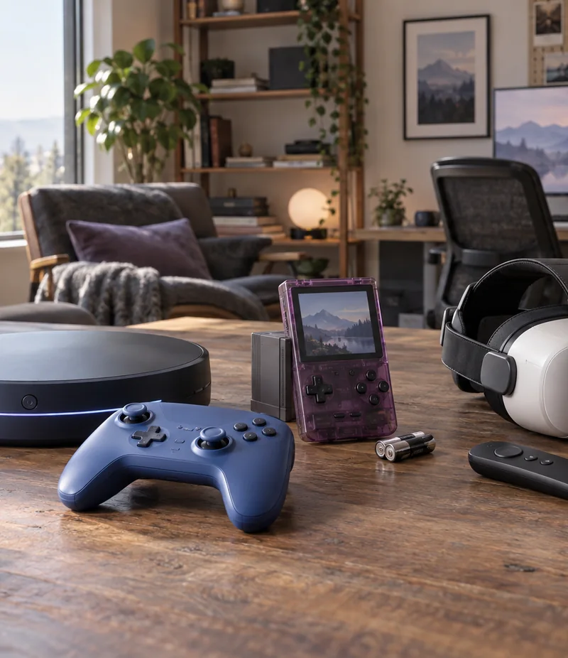 A distinct fictional gaming-vr category composition