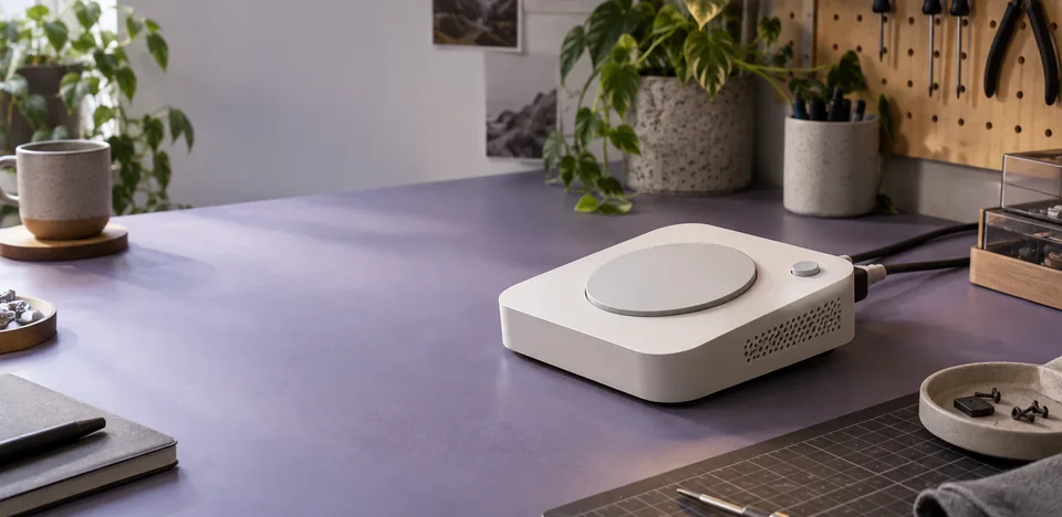 Arc Station S 512 Chalk in the home-workbench-consoles composition