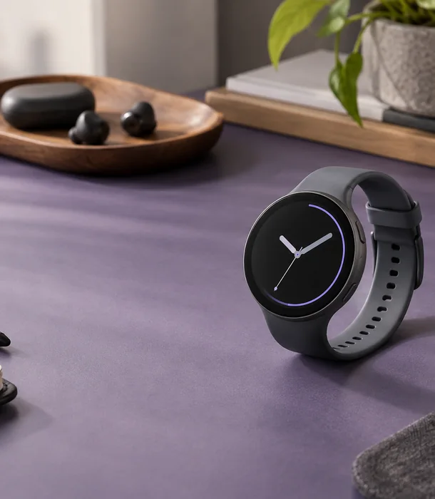 Trace Loop 5 42 Graphite Slate Silicone in the home-spotlight-smartwatches composition