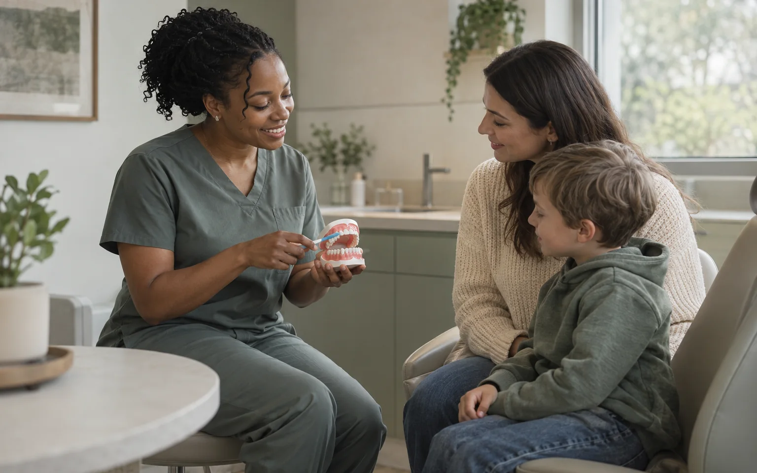Dental visits for children