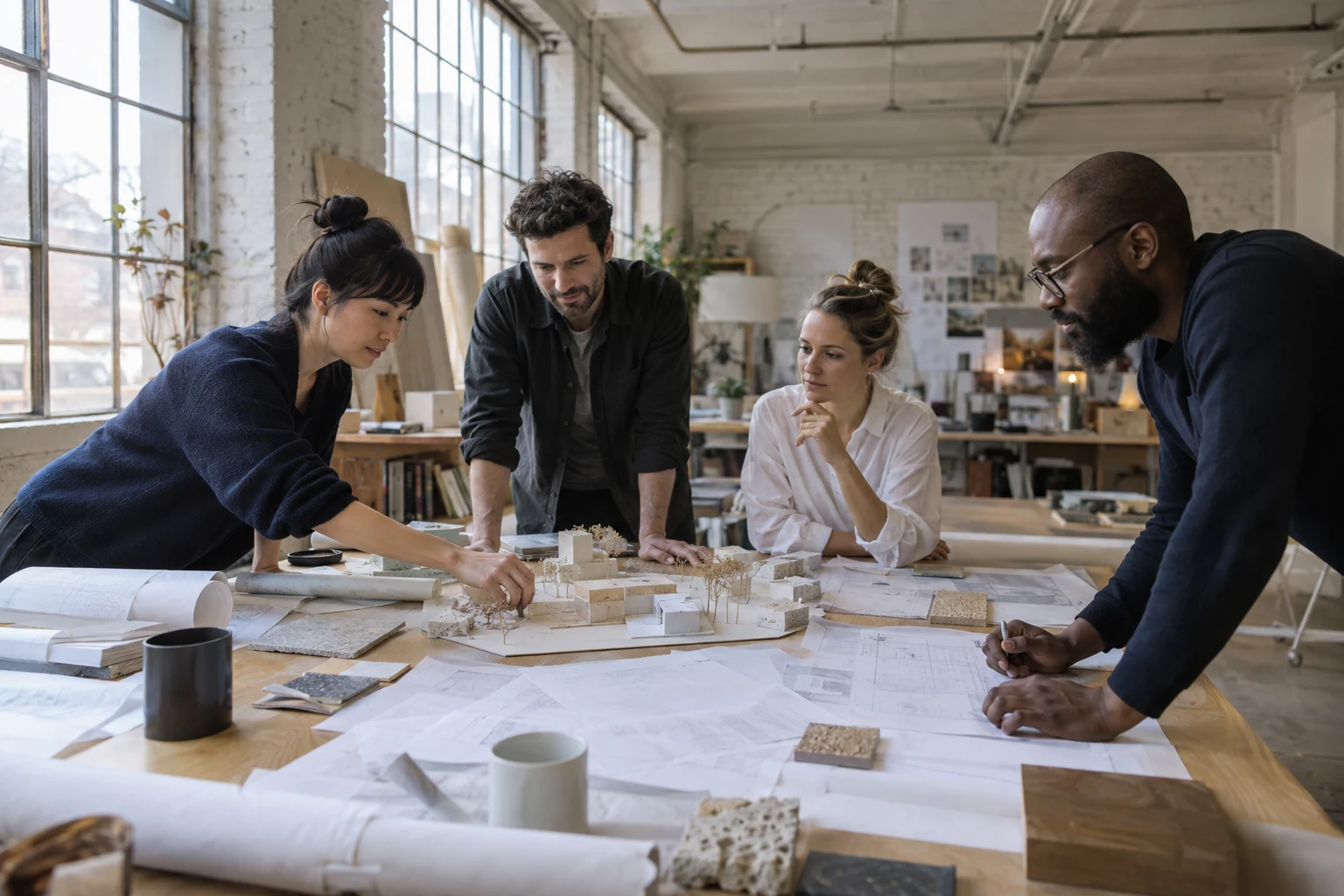 Stillwork Atelier is a fictional architecture practice concerned with adaptation, atmosphere and the useful life of buildings.