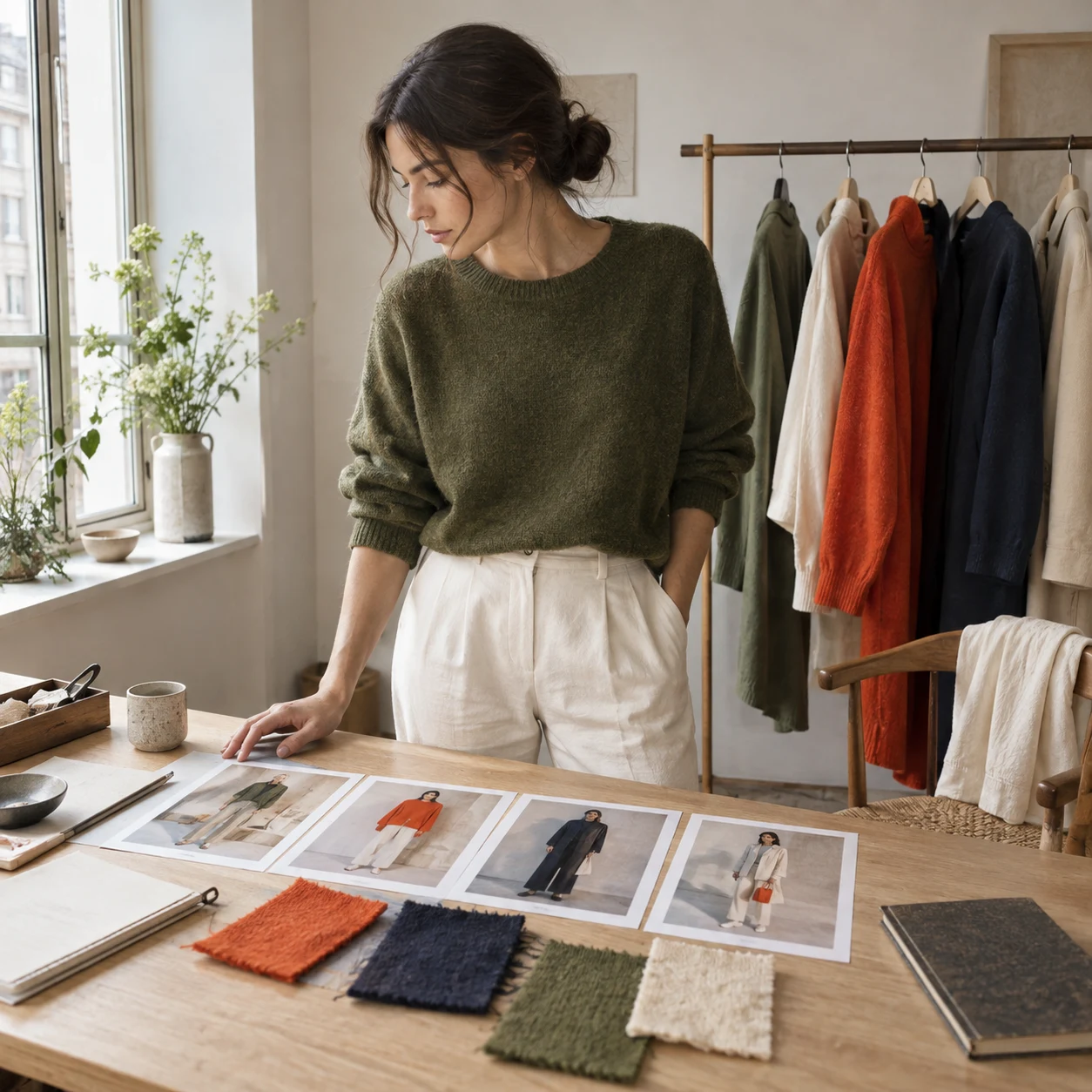 Four ways to use one bright colour