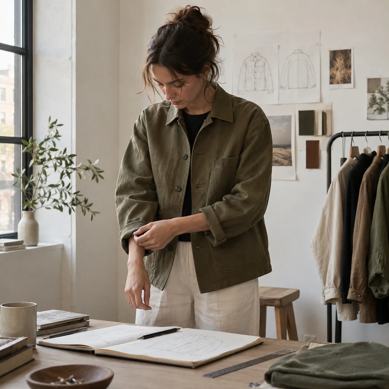 The proportions of an everyday jacket