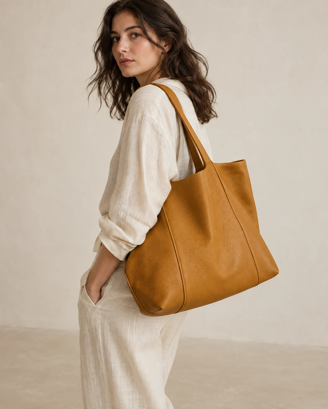Bay Carry Bag in Ochre