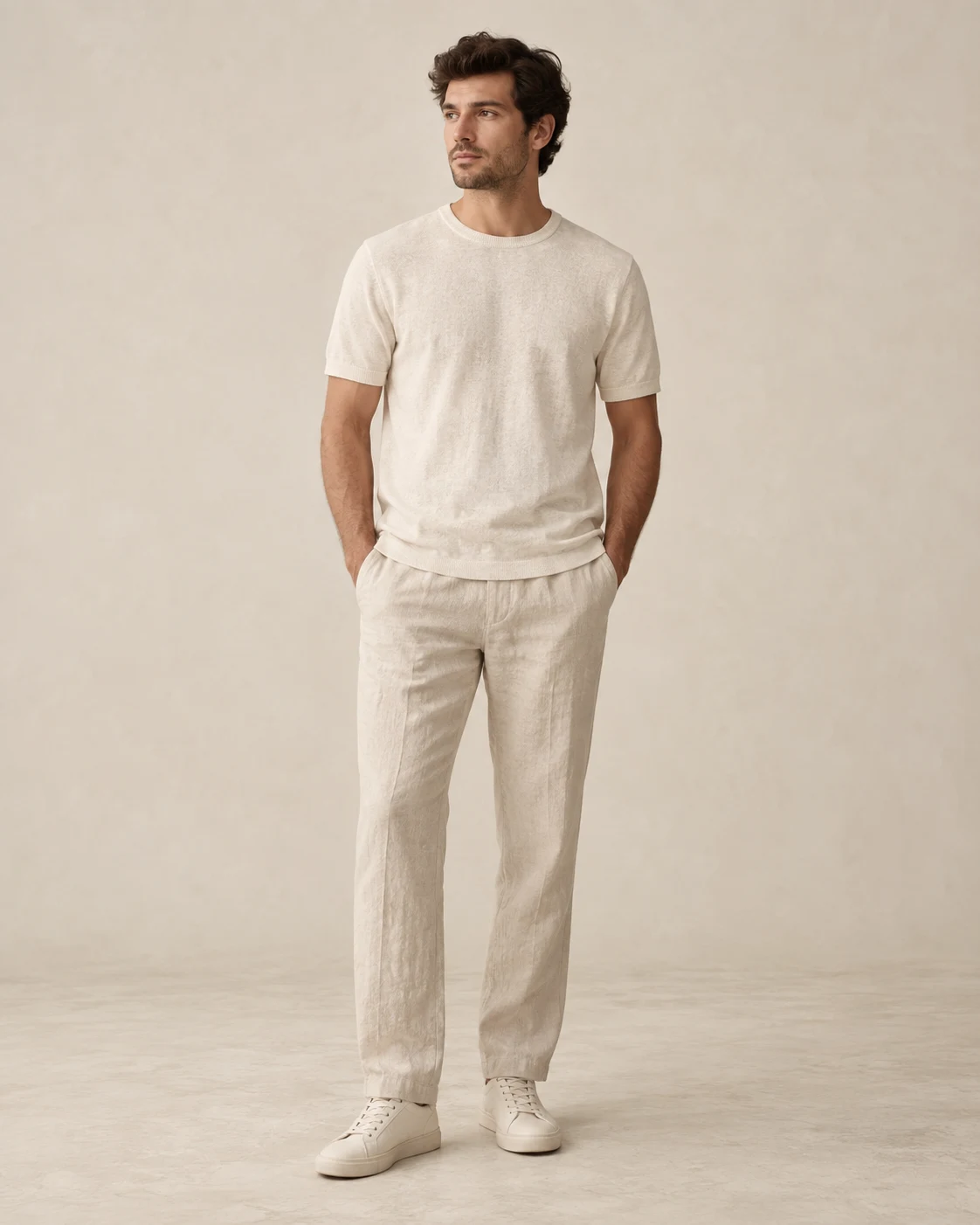 Zenn Daily Jersey in Ecru