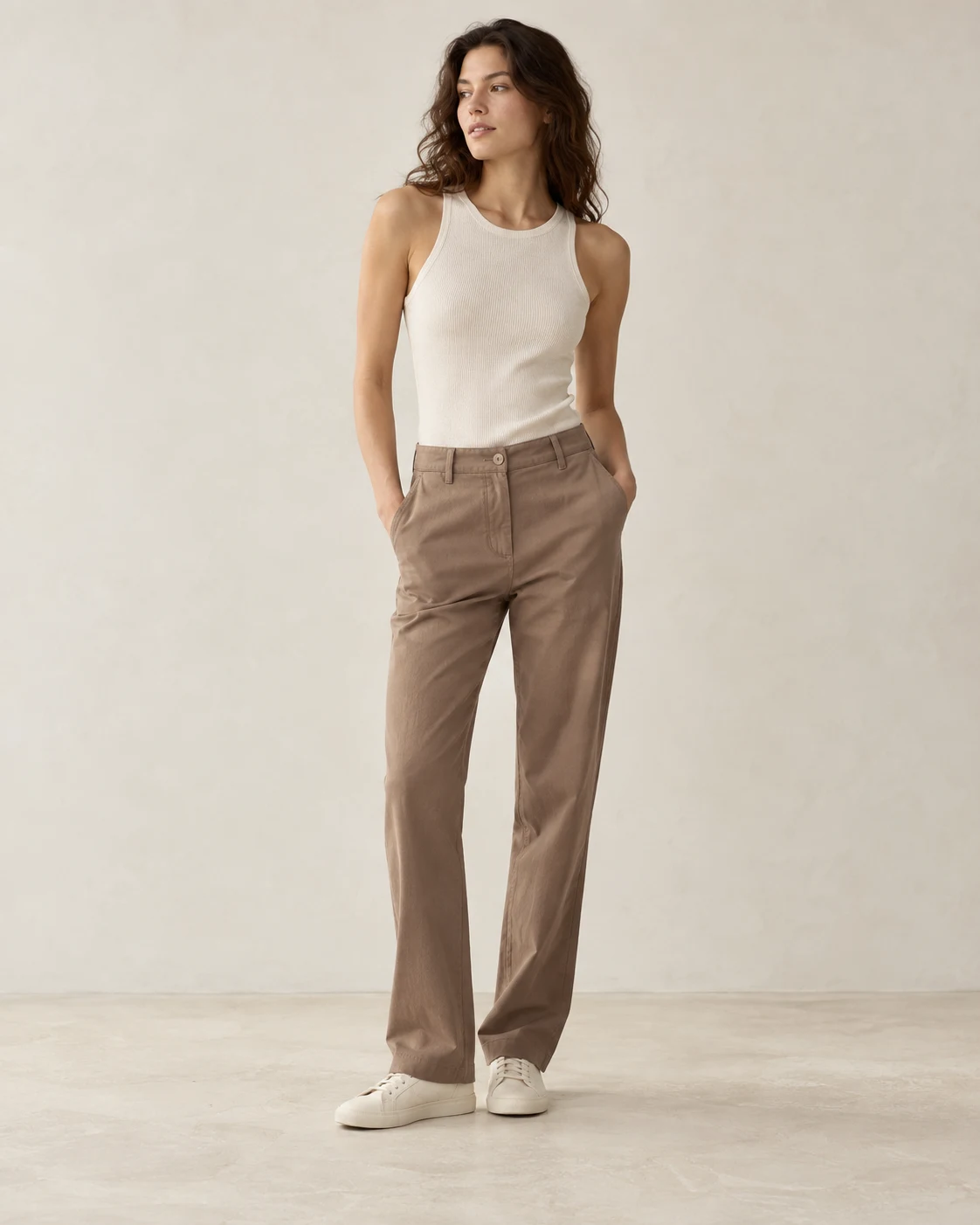 North Easy Trouser in Clay