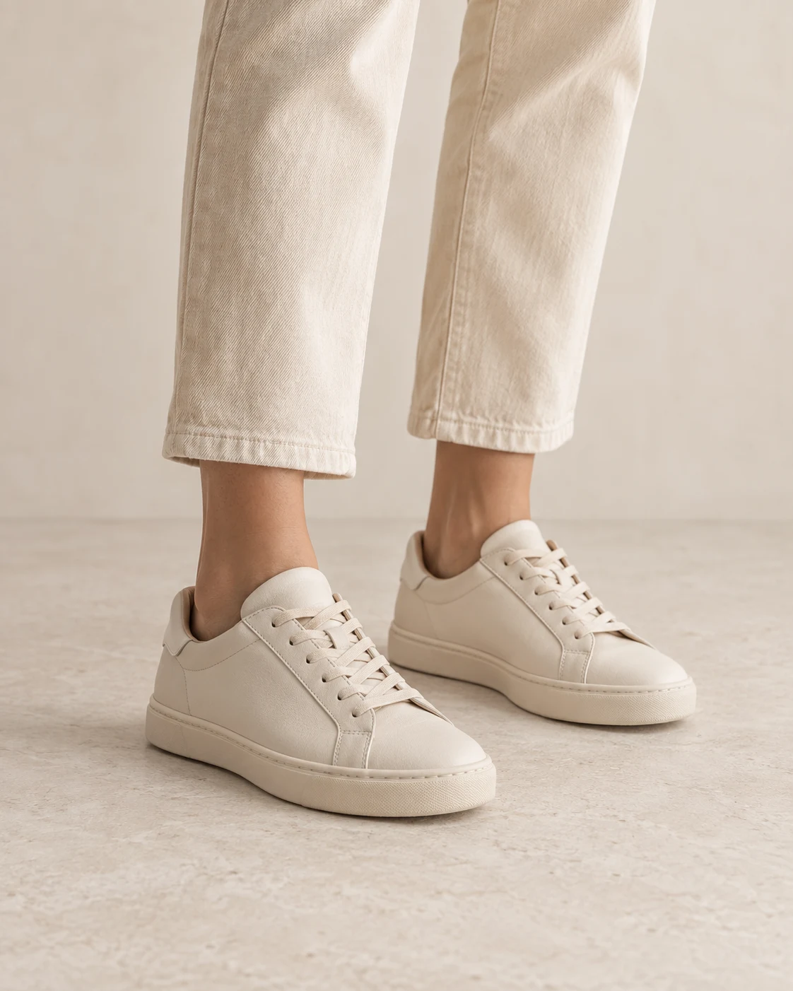 West Everyday Shoe in Ecru