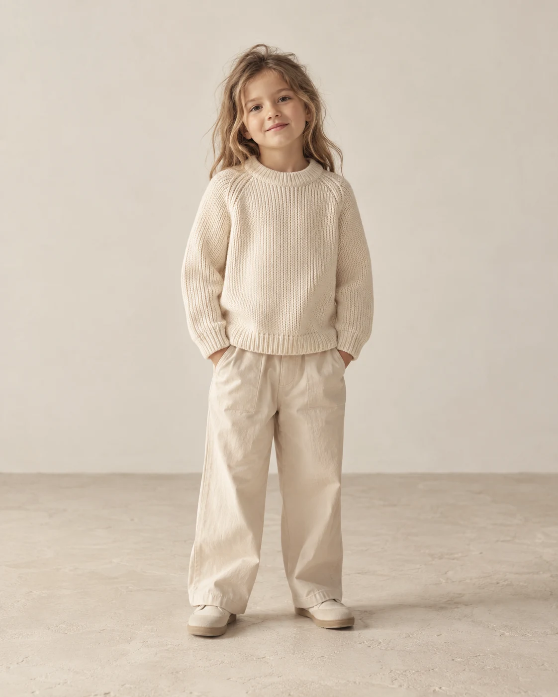 Inlet Quiet Knit in Ecru
