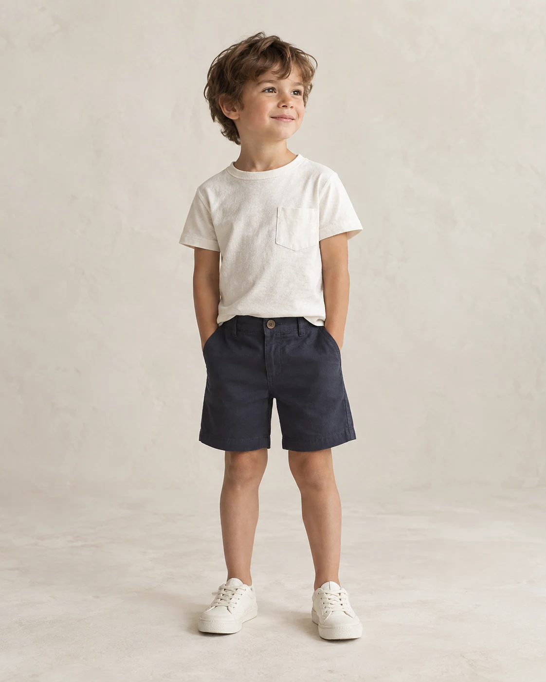 Leto Day Shorts in Ink