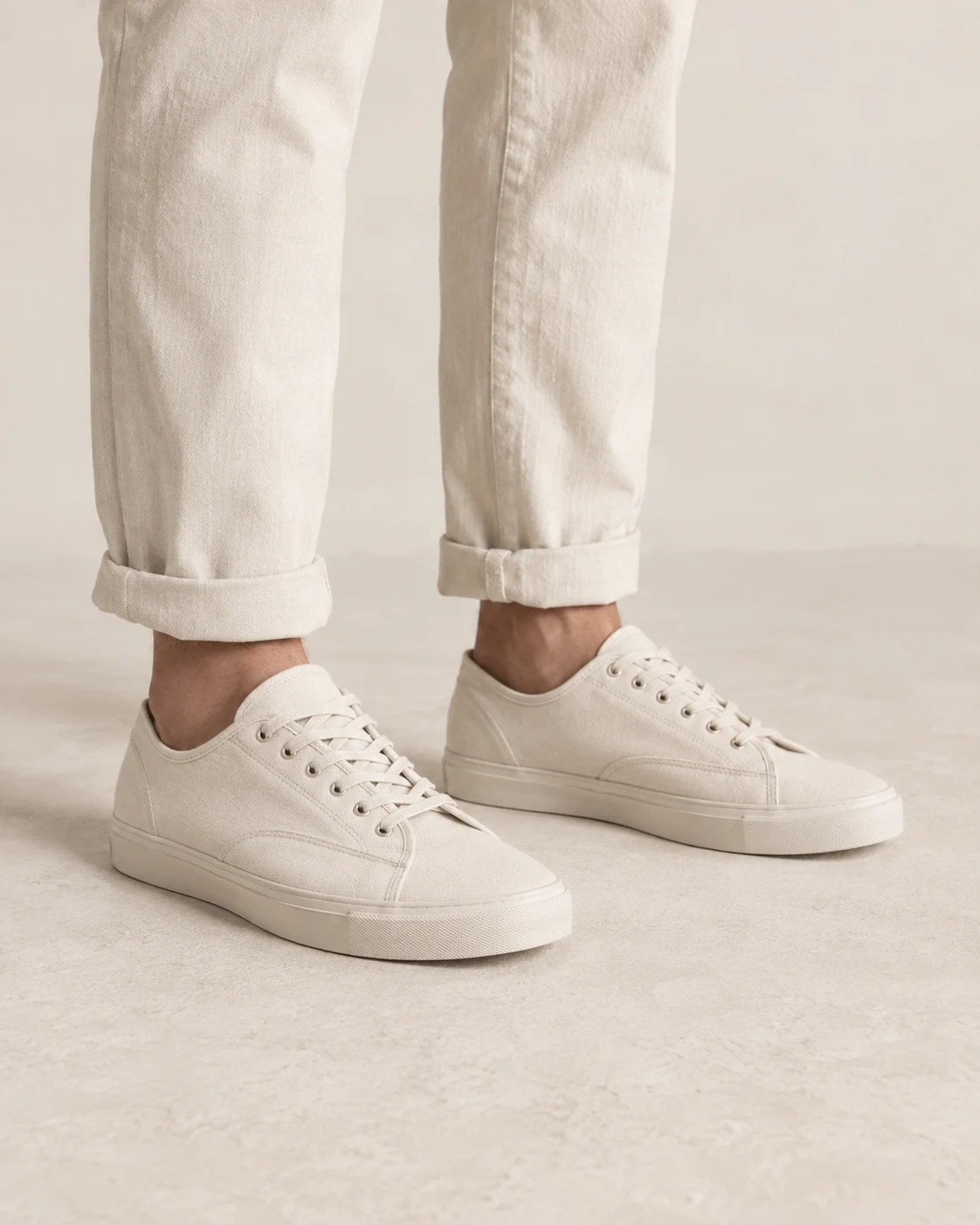 Elver Everyday Shoe in Chalk