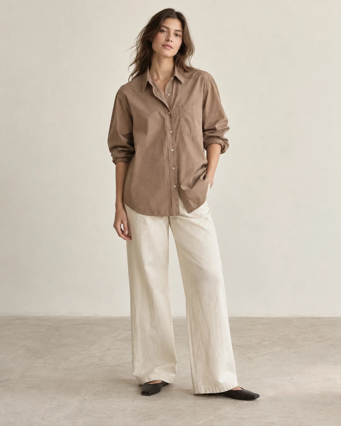 Brook Everyday Shirt in Clay