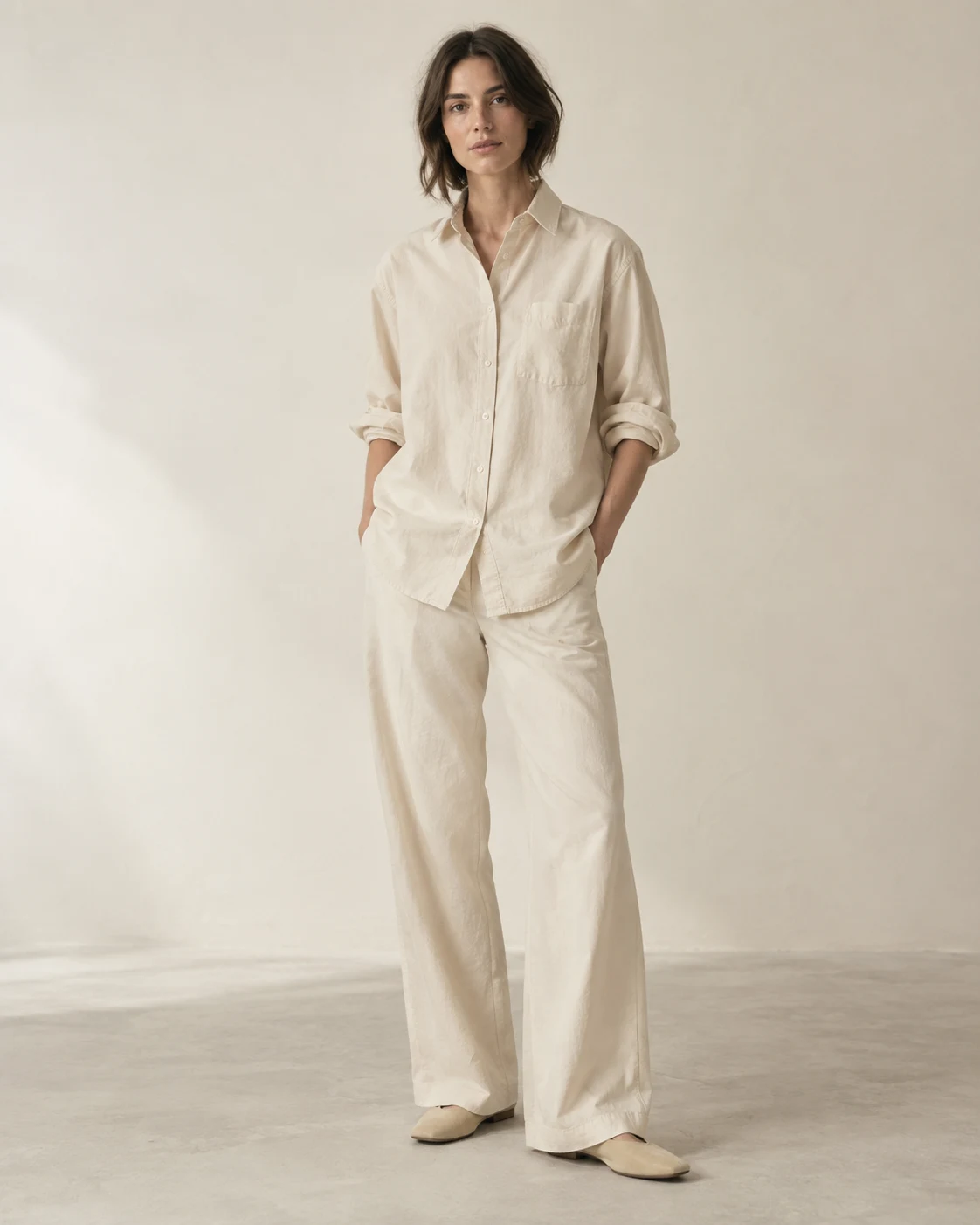 Rook Everyday Shirt in Oat
