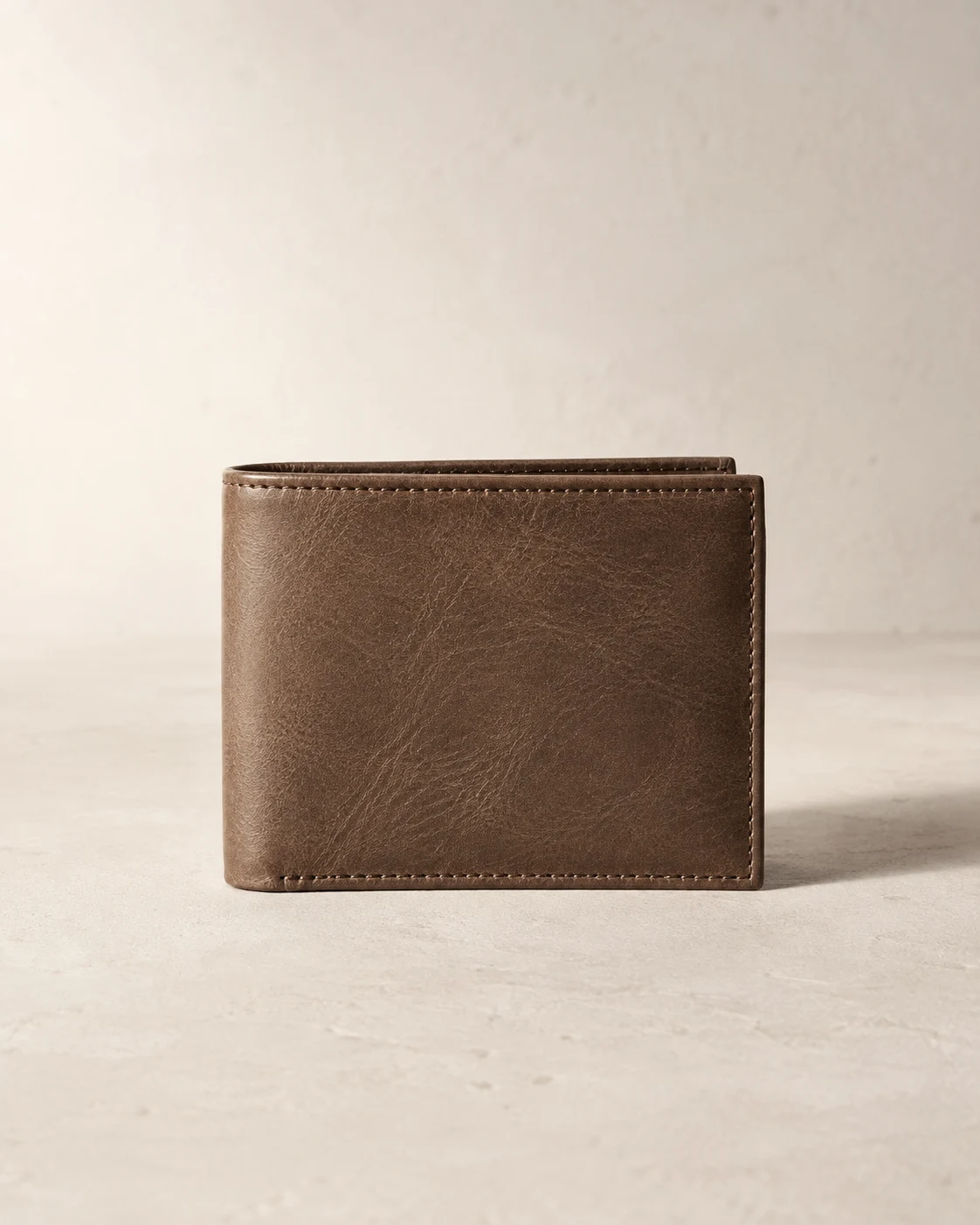 Oat Pocket Wallet in Bark