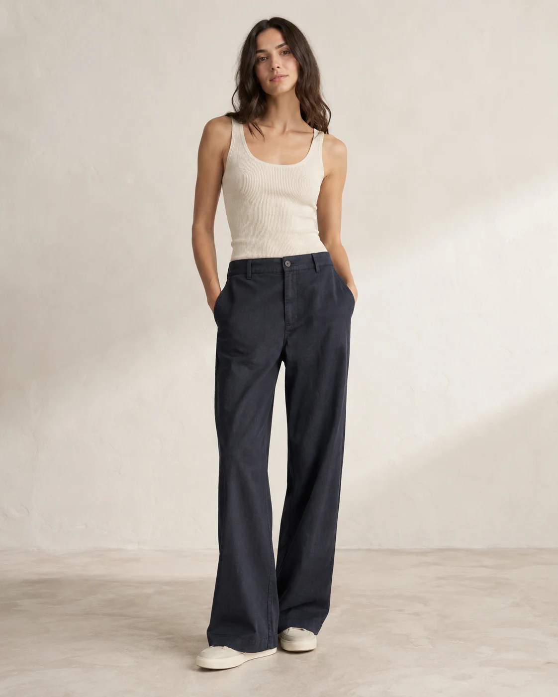 Cinder Easy Trouser in Ink