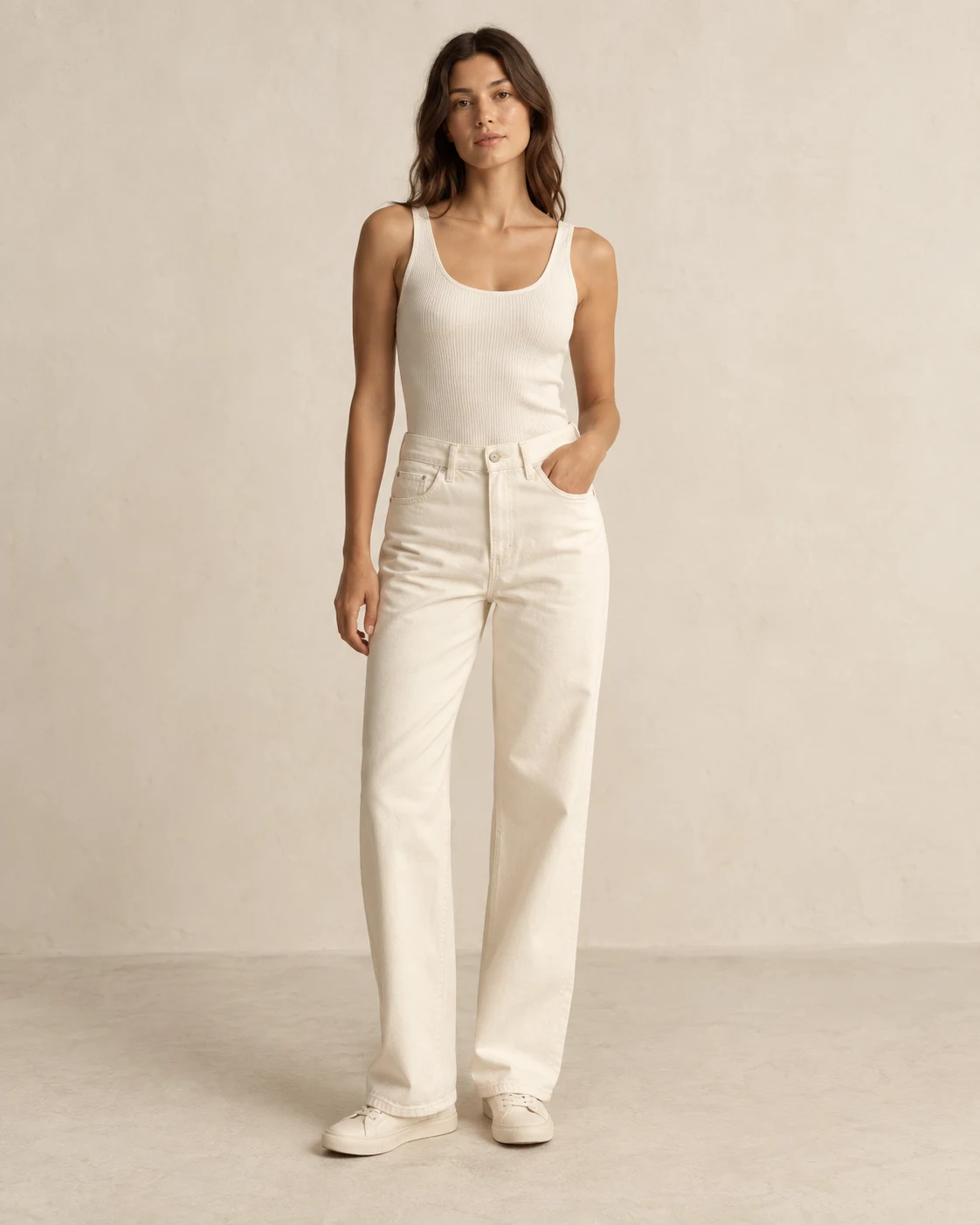 Bell Everyday Denim in Chalk
