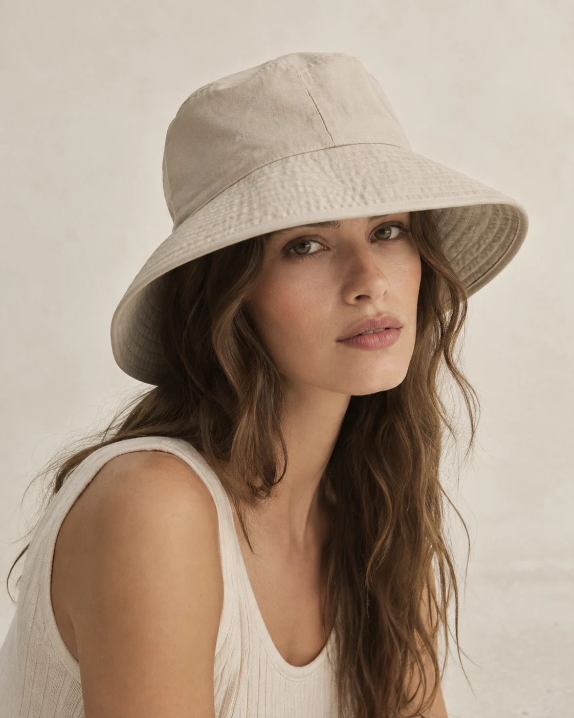 Stone Day Hat in Oat
