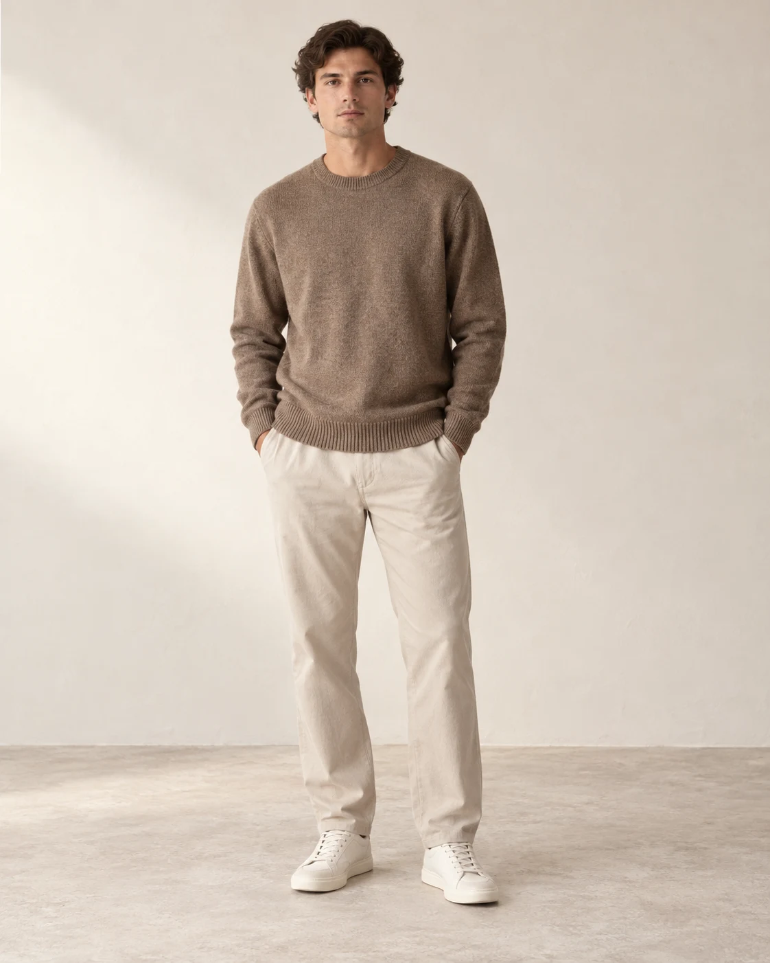 Vesper Quiet Knit in Clay