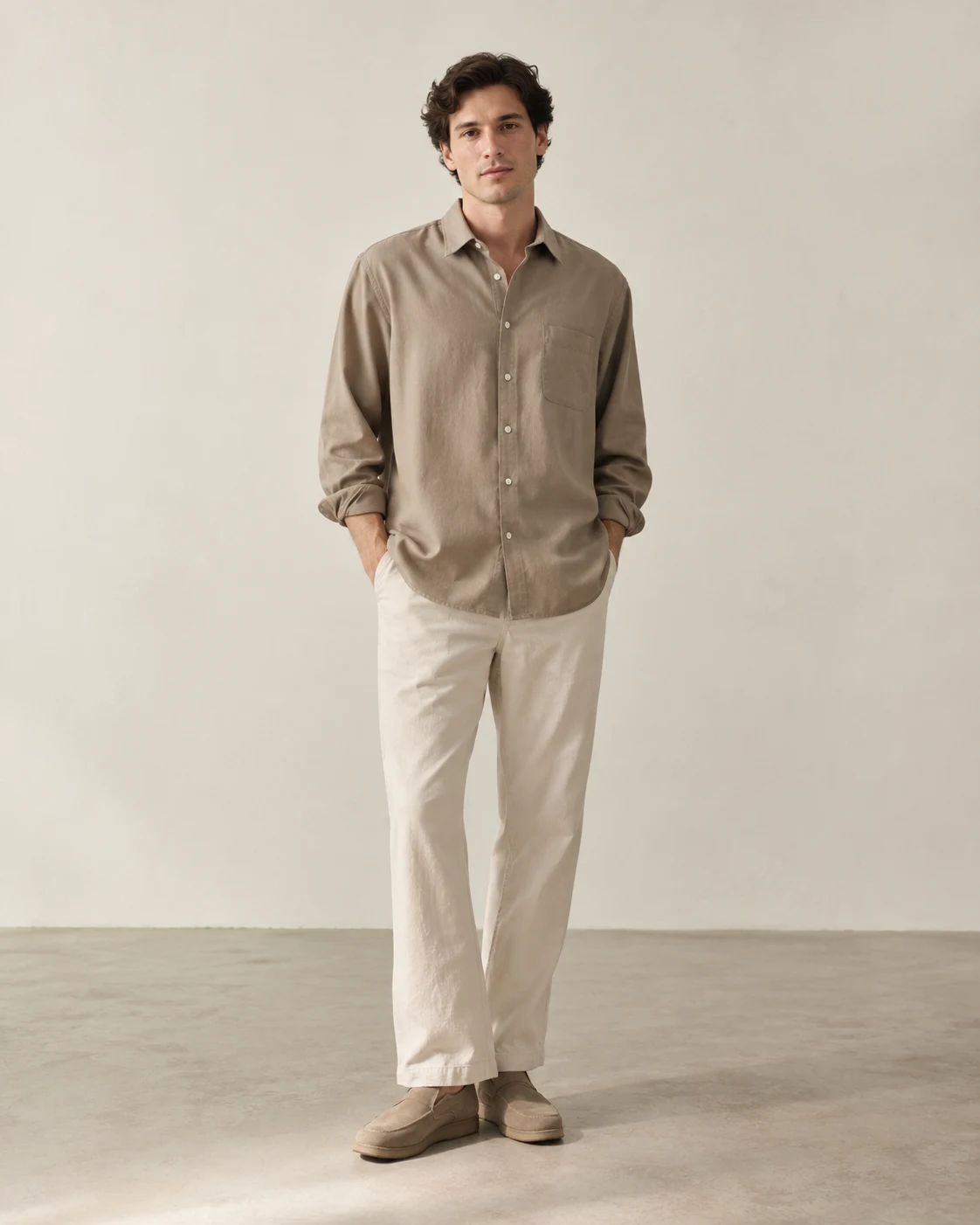 Rill Clay Everyday Shirt in Clay