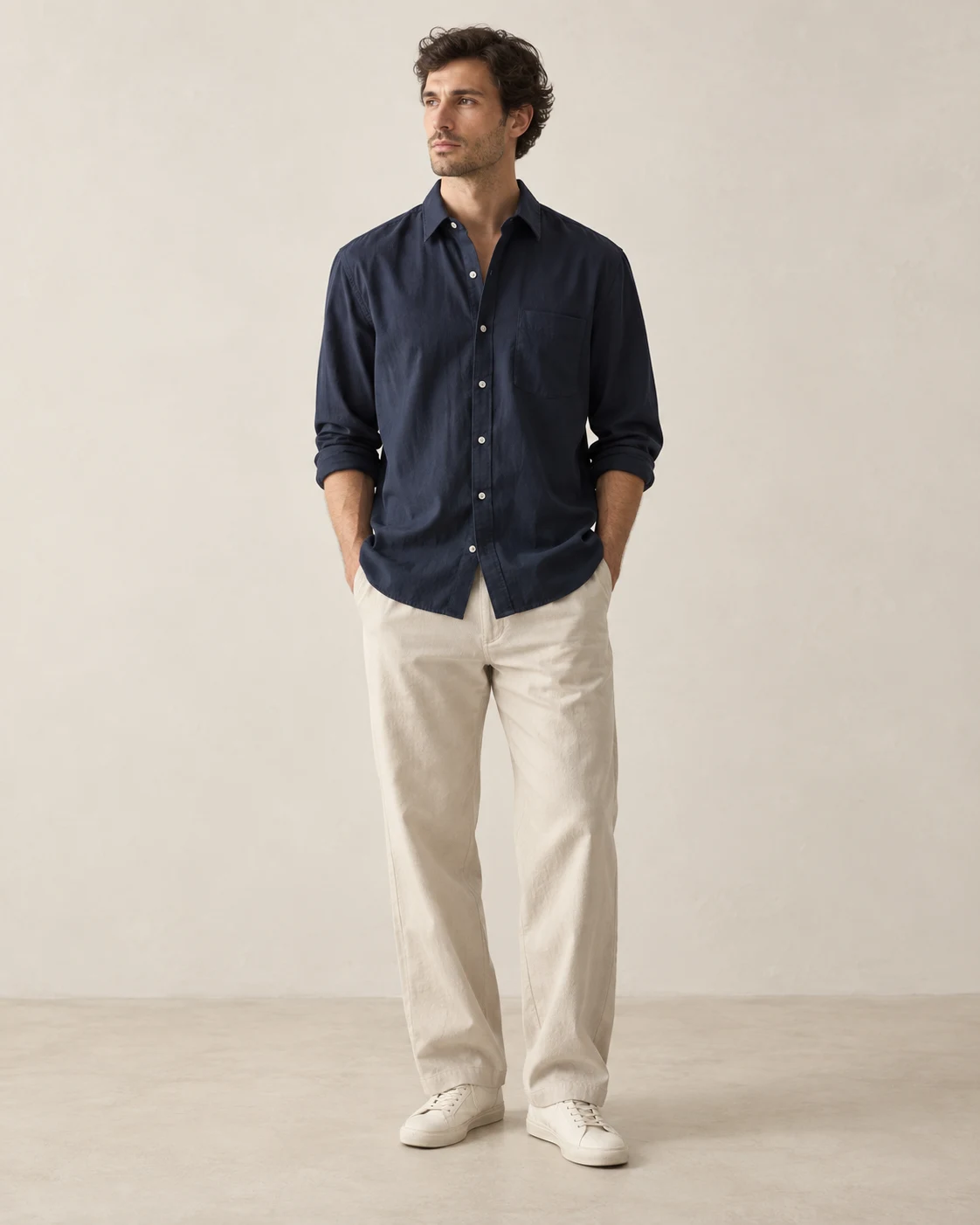 Lumen Everyday Shirt in Ink