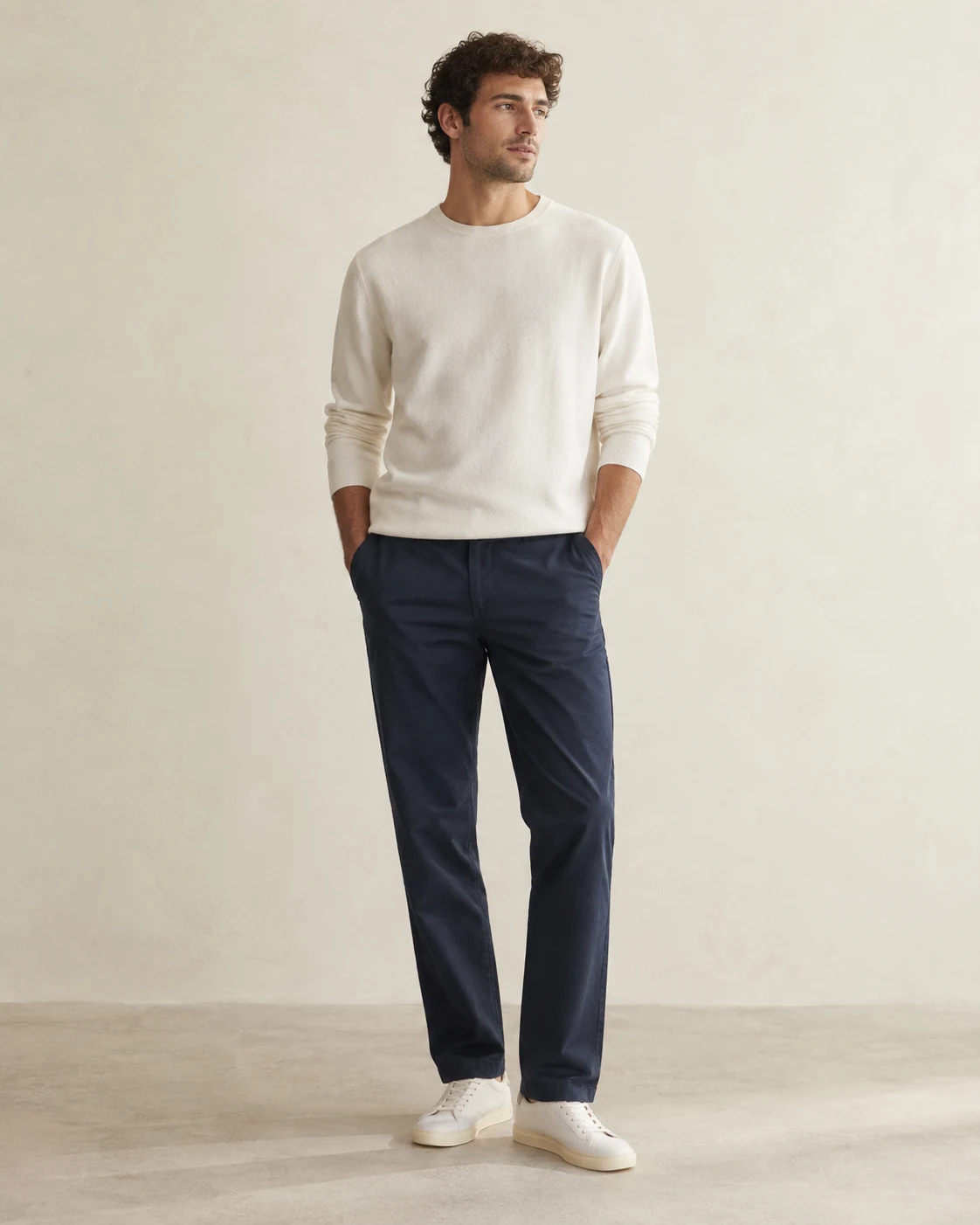 Cove Easy Trouser in Ink