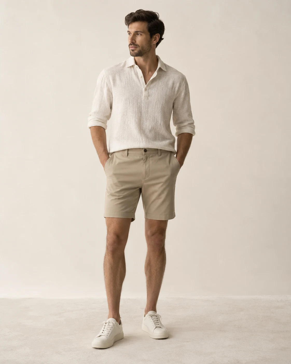 Birch Day Shorts in Reed