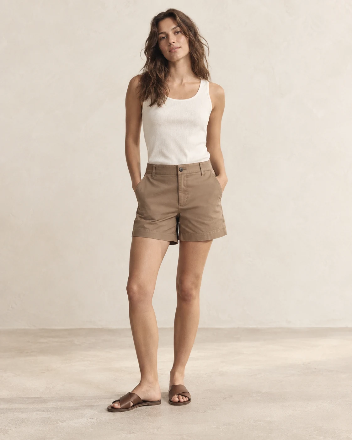 Jude Day Shorts in Clay