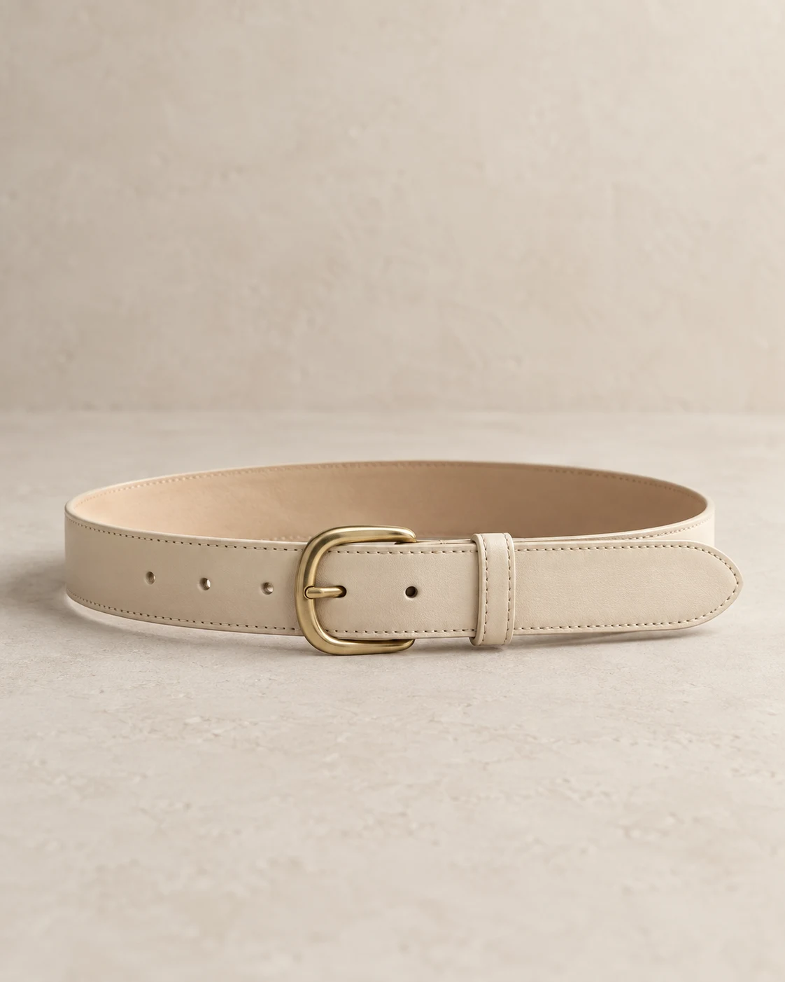 Hazel Daily Belt in Ecru